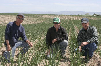 Michael J. Locati (center) , Michael F. Locati (right), Ambrose Locati, Jr (left) father of Michael J. and brother of Michael F. Locati.